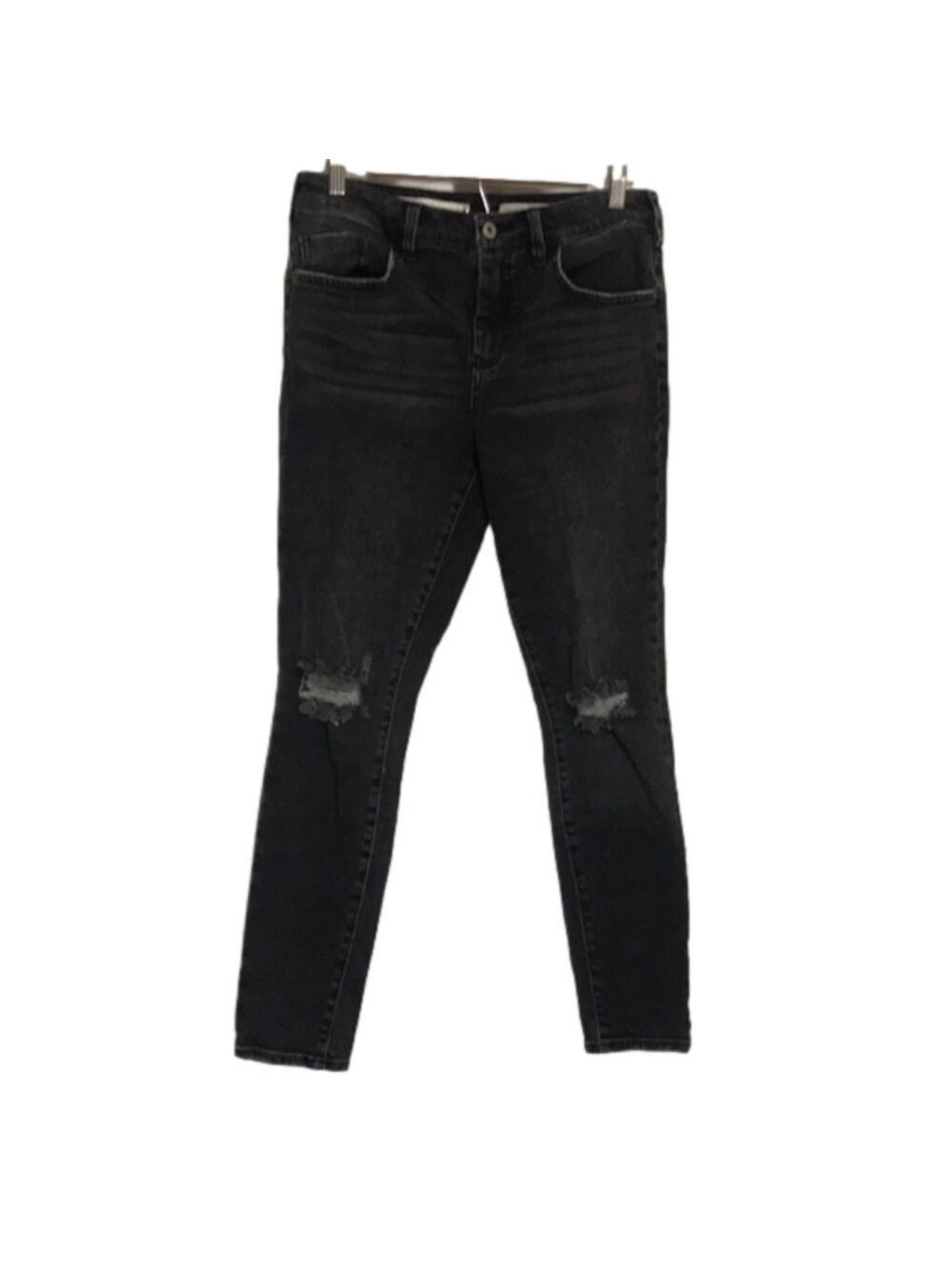 Pilcro and the Letterpress High Rise Skinny Ripped Jeans Sz 29